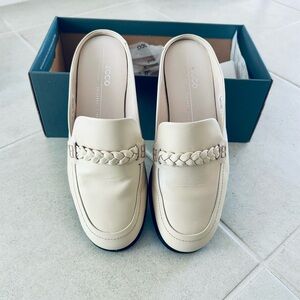 Ecco leather mule